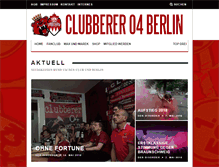 Tablet Screenshot of clubberer04.de